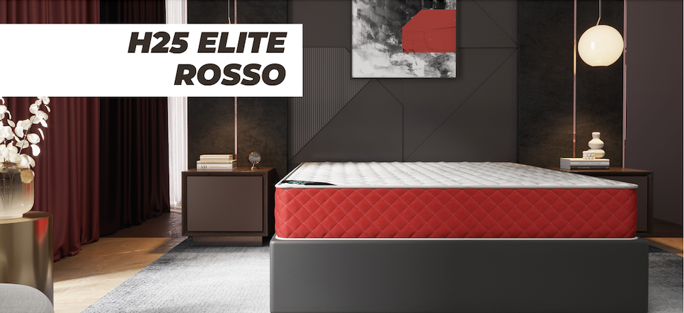 Matelas H25 ROSSO  | 90x190, 140x190, 160x200, 180x200
