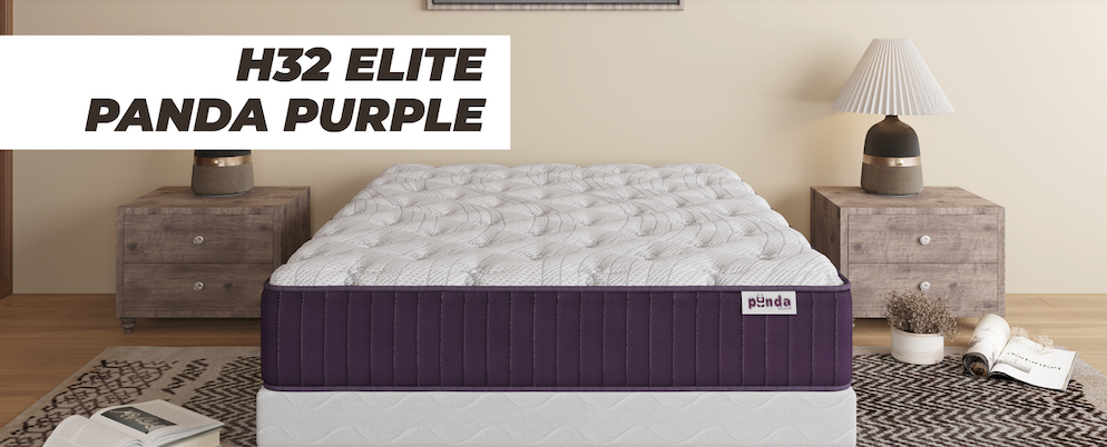 Matelas PANDA H32 ELITE | Violet | 90x190, 90x200, 140x190, 140x200, 160x200, 180x200, 200x200