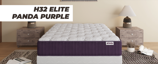 Matelas PANDA H32 ELITE | Violet | 90x190, 90x200, 140x190, 140x200, 160x200, 180x200, 200x200